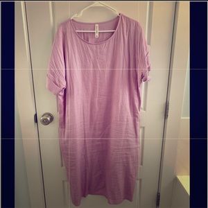 Darling pink dress with pockets